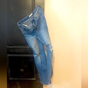 FLYING MONKEY low waisted, flare legged jeans